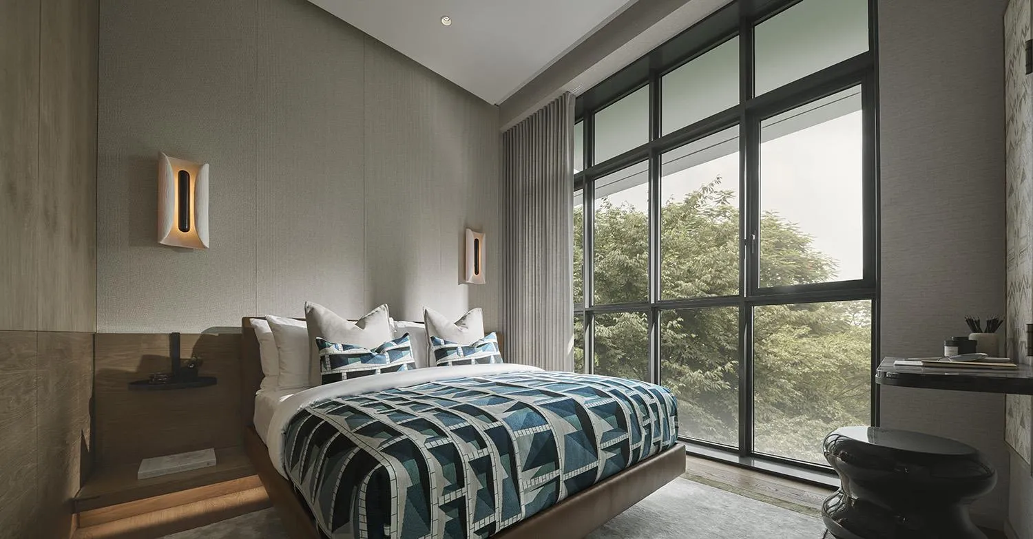 Example junior master bedroom of a 2,368 sq ft five-bedroom home, for illustration only