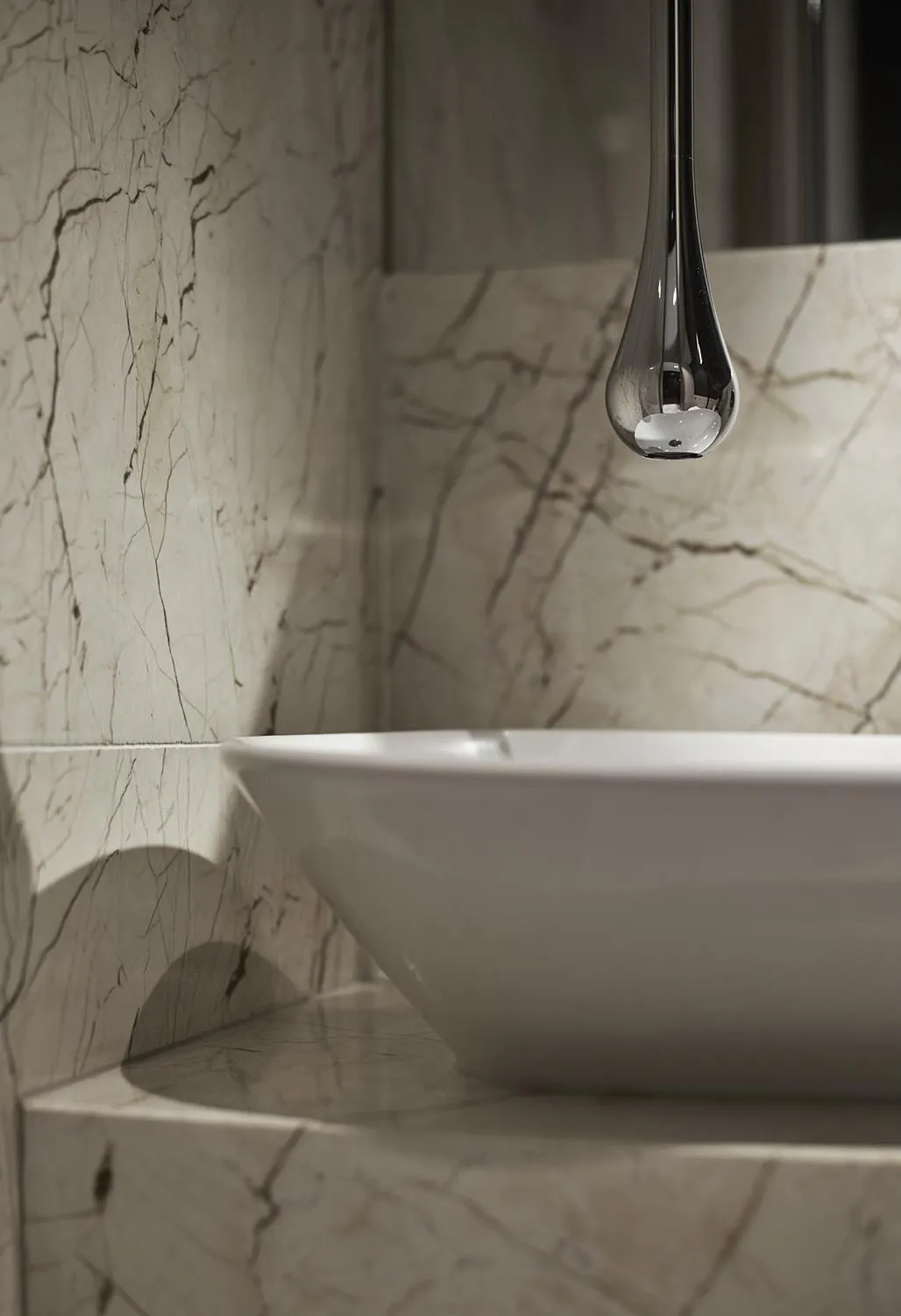 Example powder room of a 2,368 sq ft five-bedroom home, for illustration only